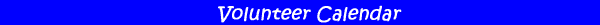 Volunteer Calendar