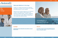 medical web site design