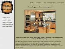 general contractor website design